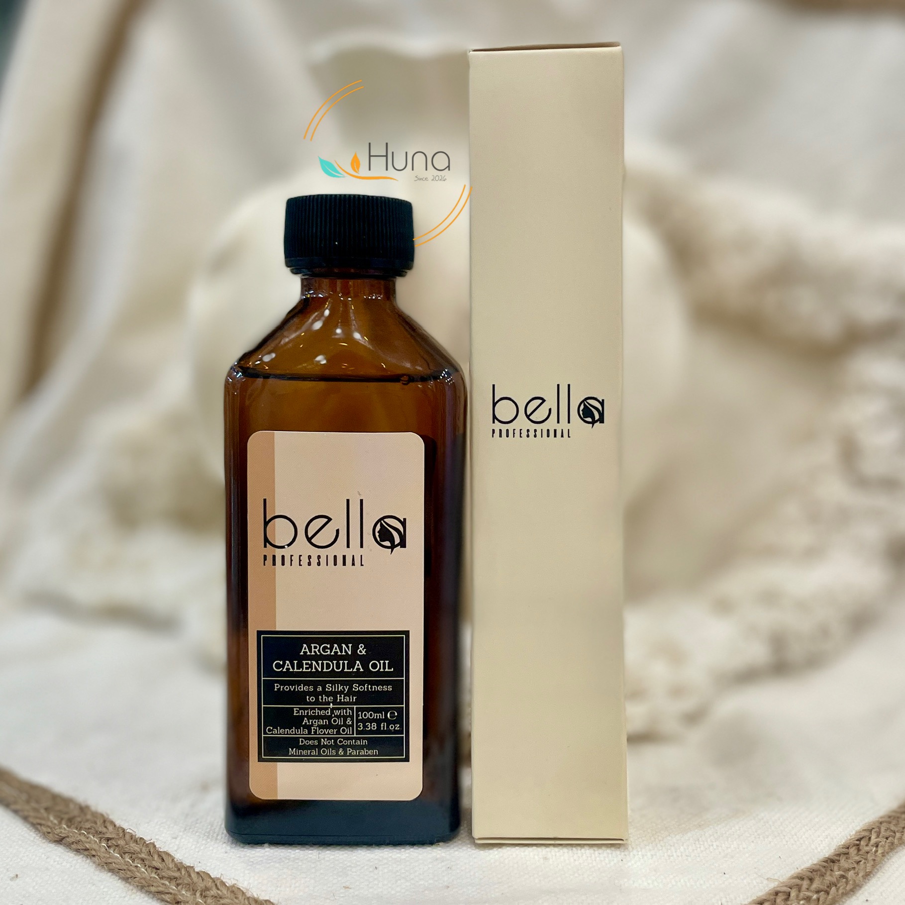 روغن آرگان و کالندولا حرفه‌ای مو بلا مدل Calendula & Argan Professional Oil حجم 100 میلی‌لیتر
