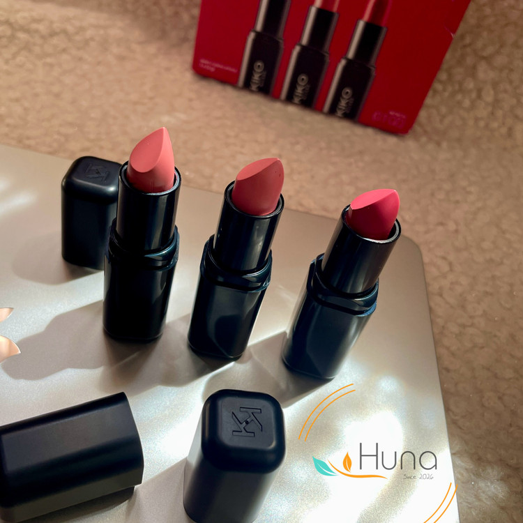 پک سه عددی رژ لب کیکو میلانو اصل | KIKO Smart Fusion Lip Set 03 – کدهای 405، 406 و 407