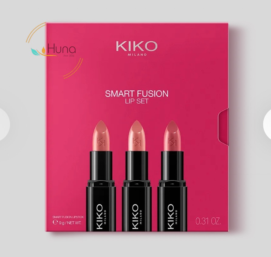 پک سه عددی رژ لب کیکو میلانو اصل | KIKO Smart Fusion Lip Set 03 – کدهای 405، 406 و 407